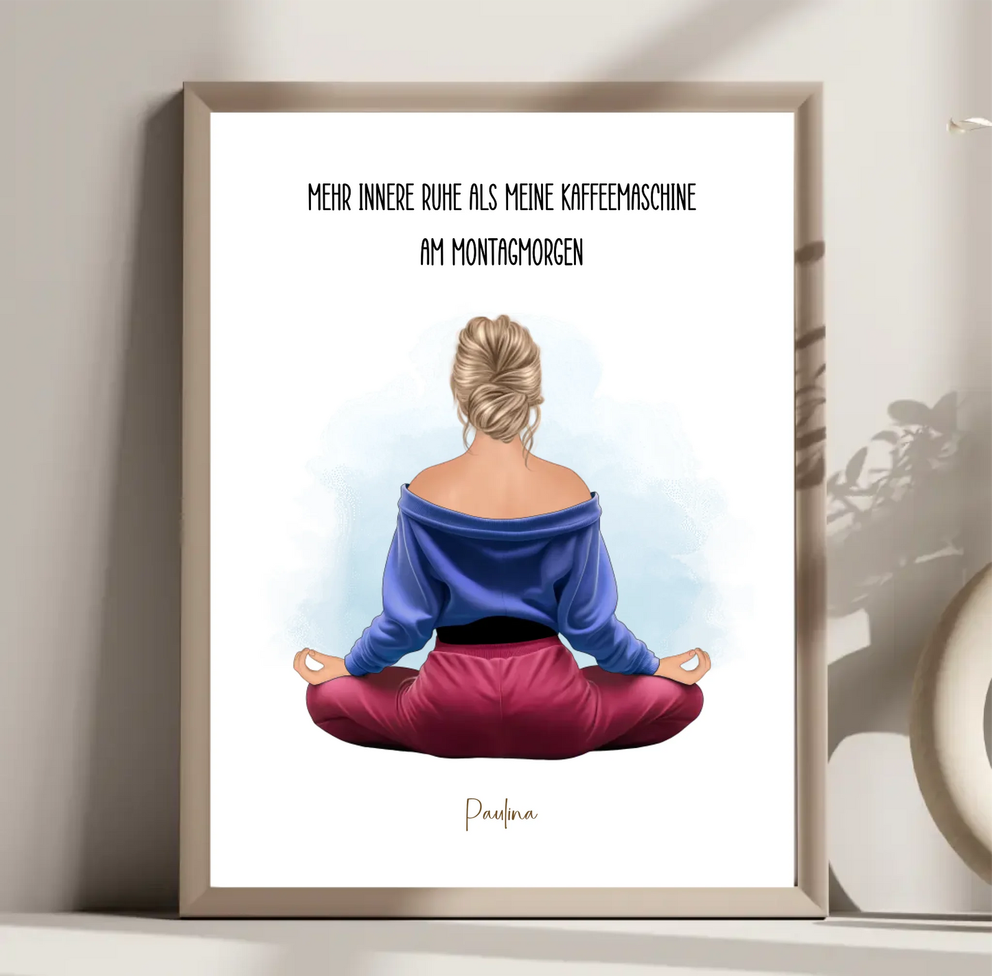 Yoga (Mann/Frau) Poster