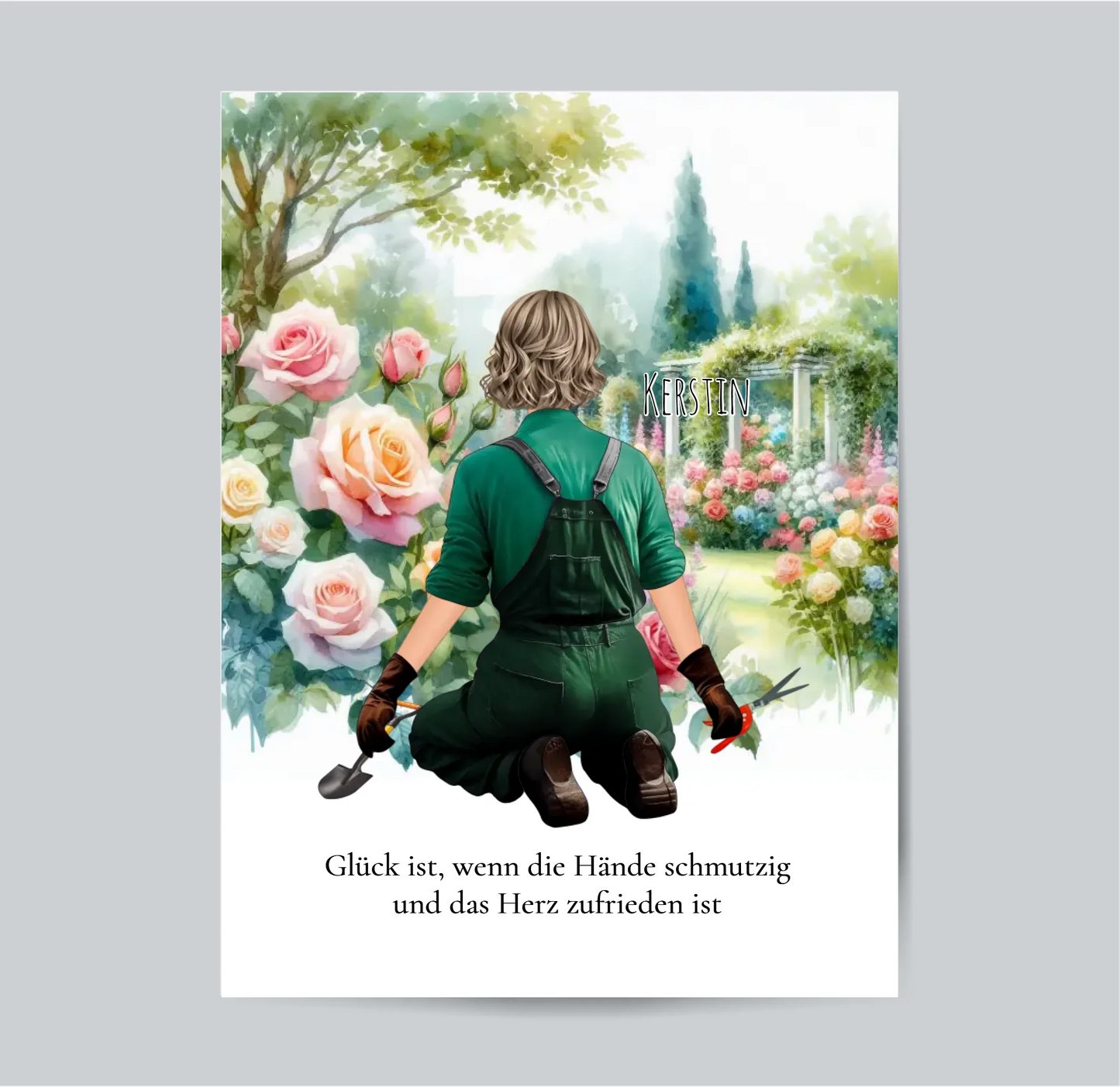 Gärtnerin Poster
