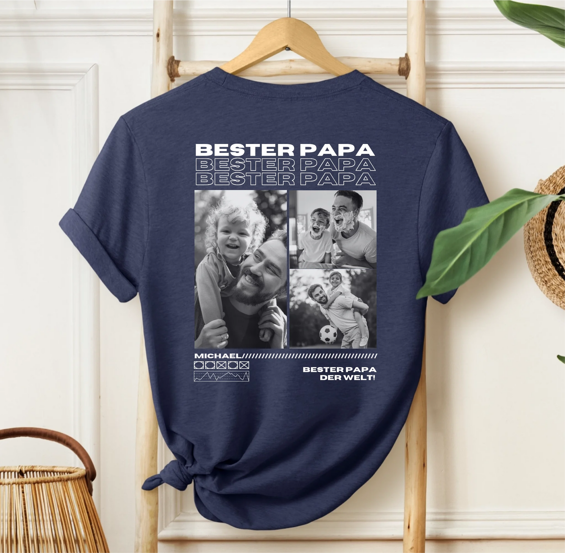 heather navy rücken