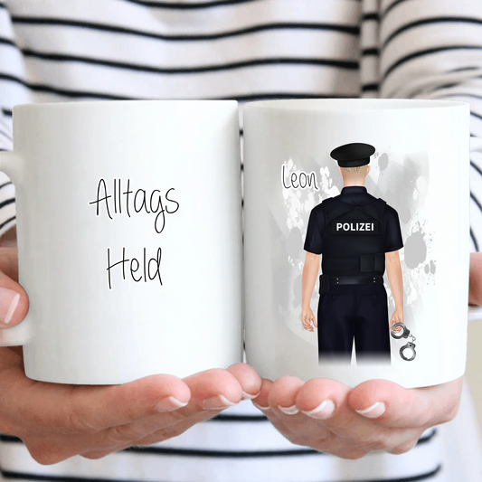 Polizist Tasse