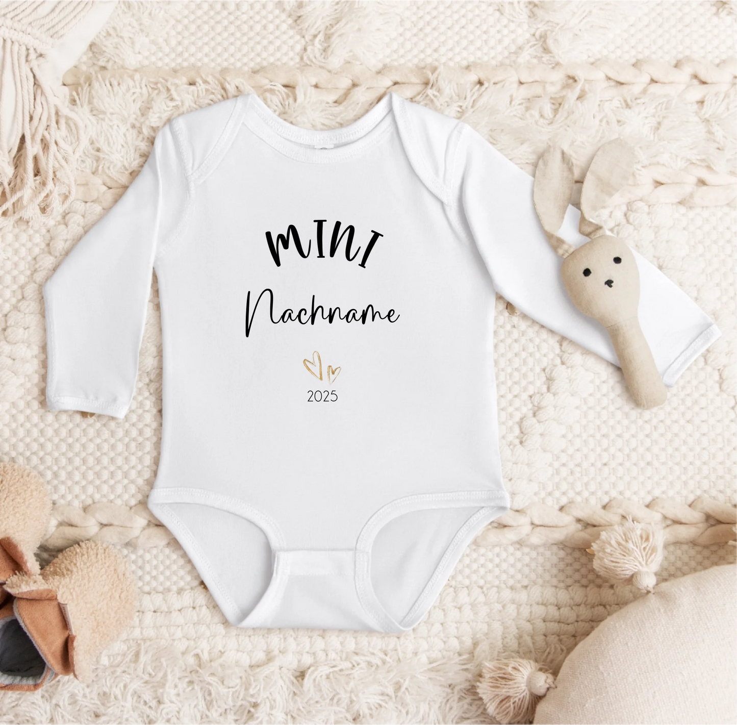 Personalisierter Babybody - kurzarm,langarm,t-shirt
