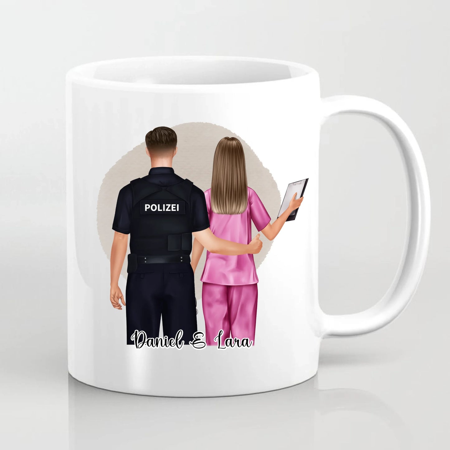 Polizist & Krankenschwester Tasse