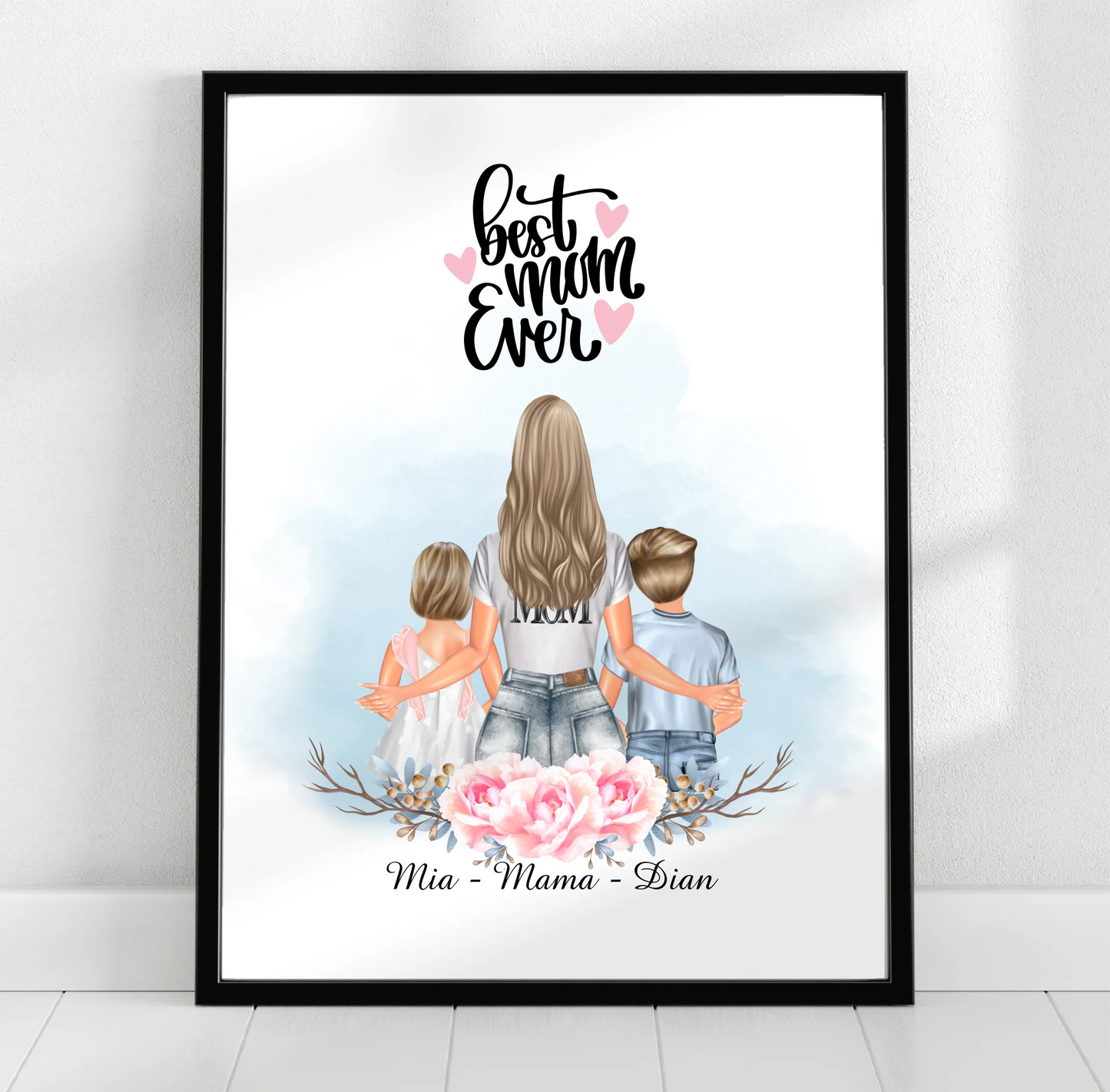 Mama & Kinder Poster