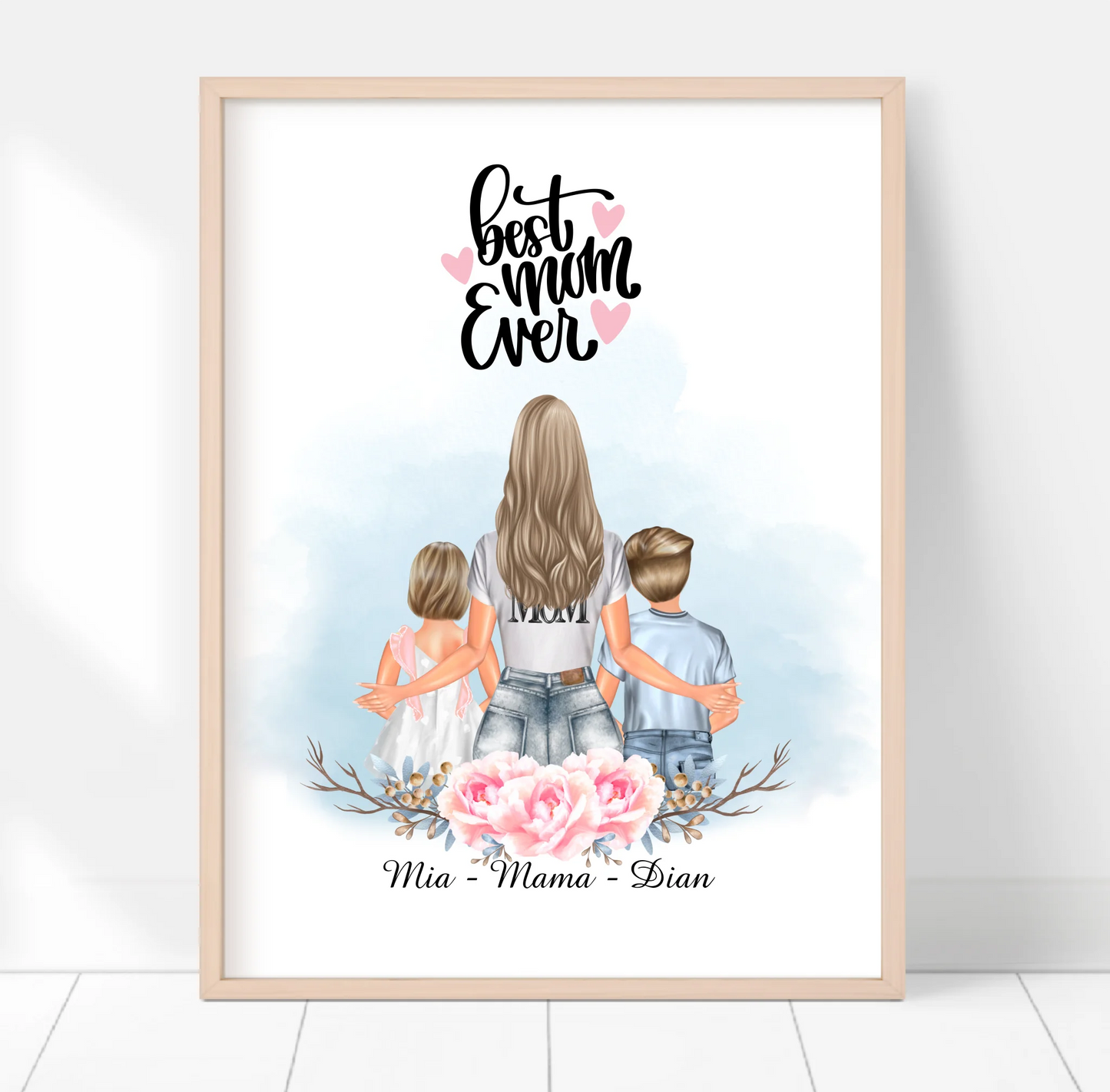 Mama & Kinder Poster