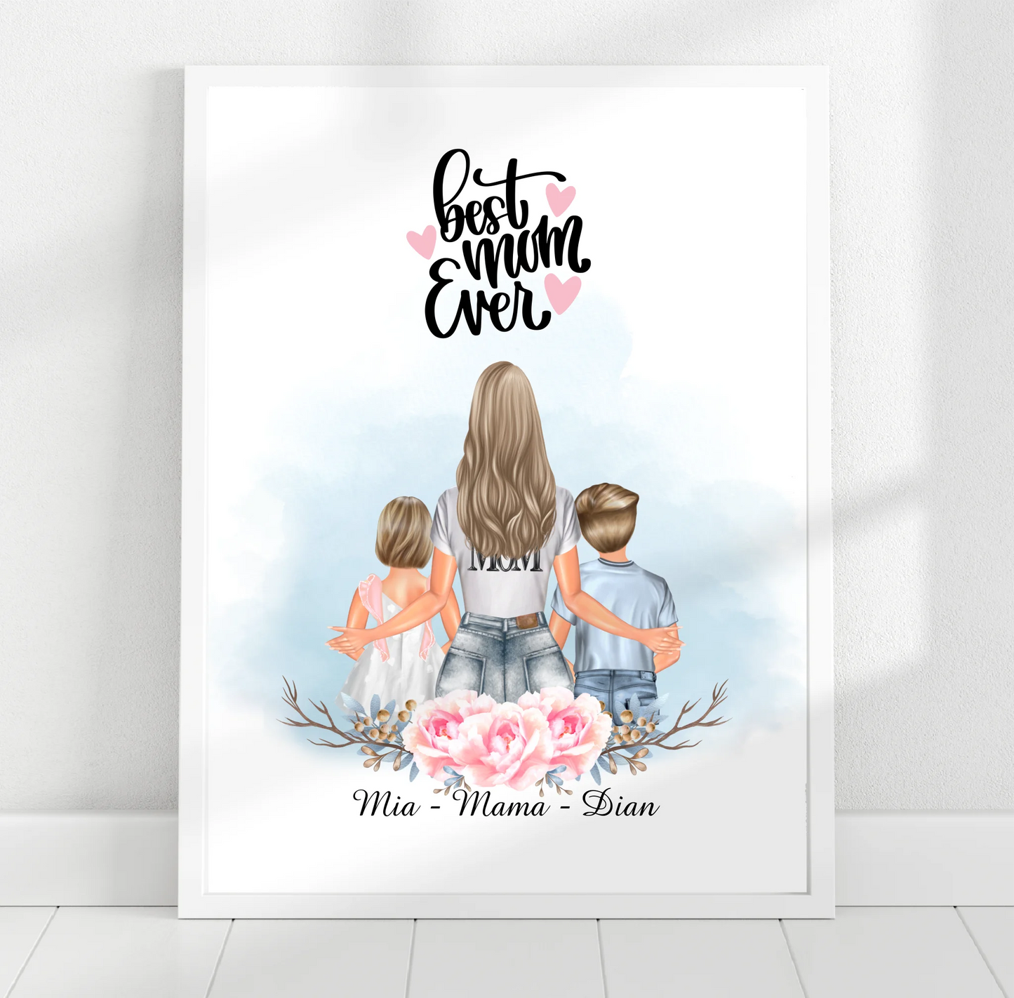 Mama & Kinder Poster
