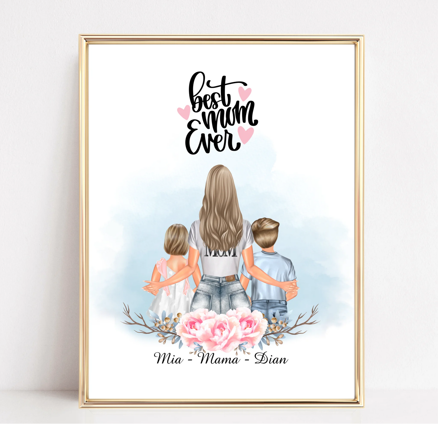 Mama & Kinder Poster