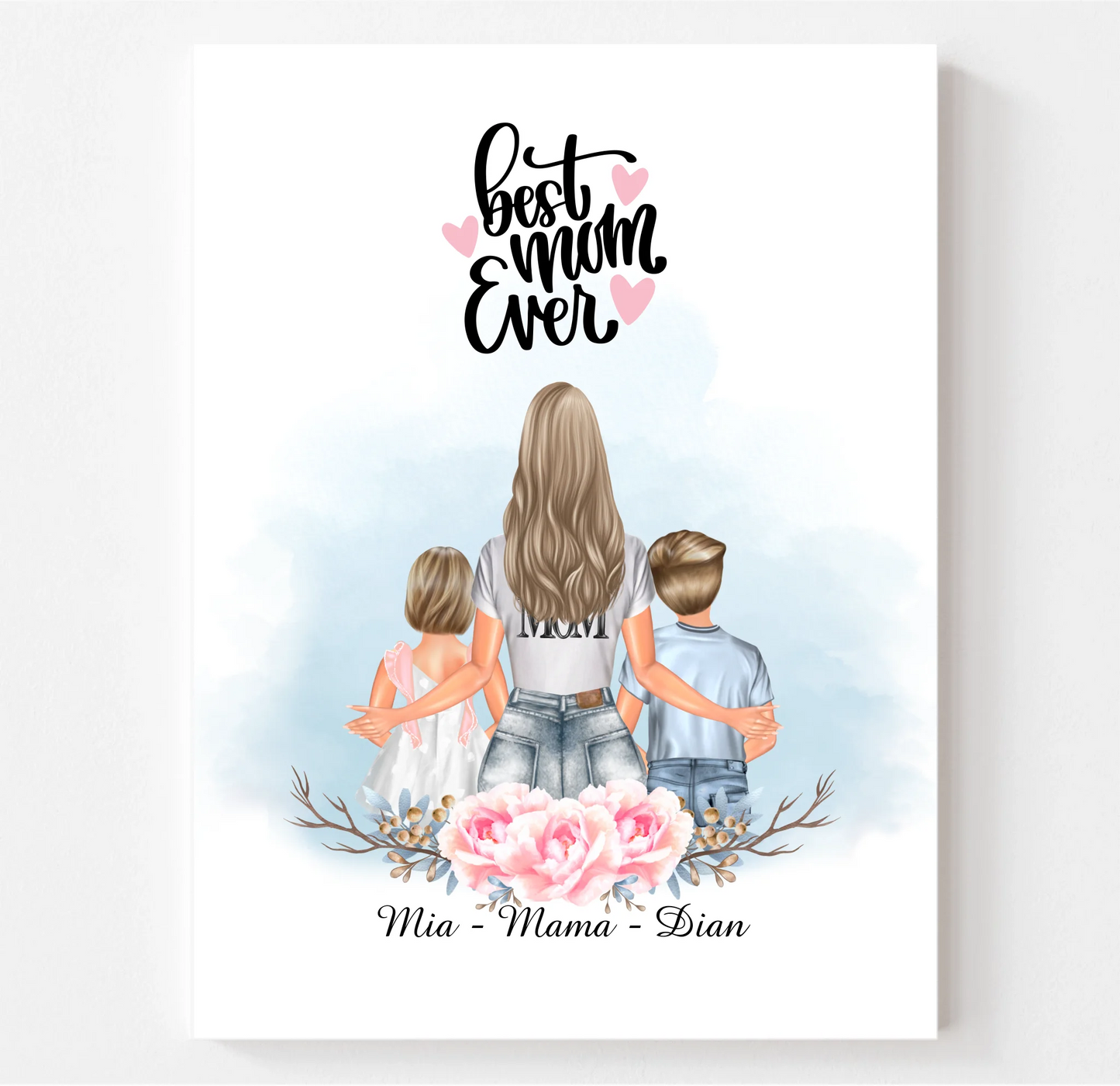 Mama & Kinder Poster