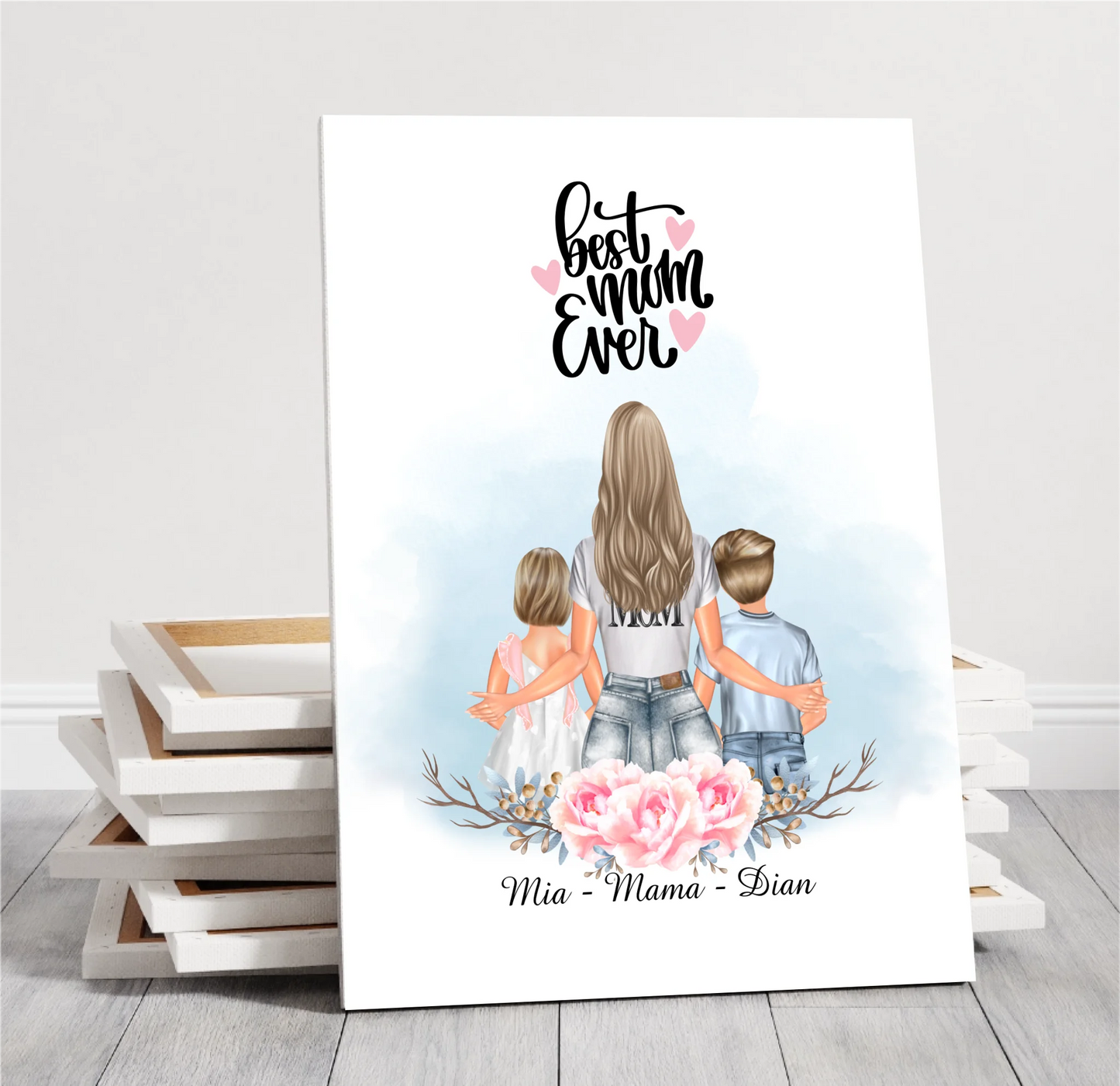 Mama & Kinder Poster