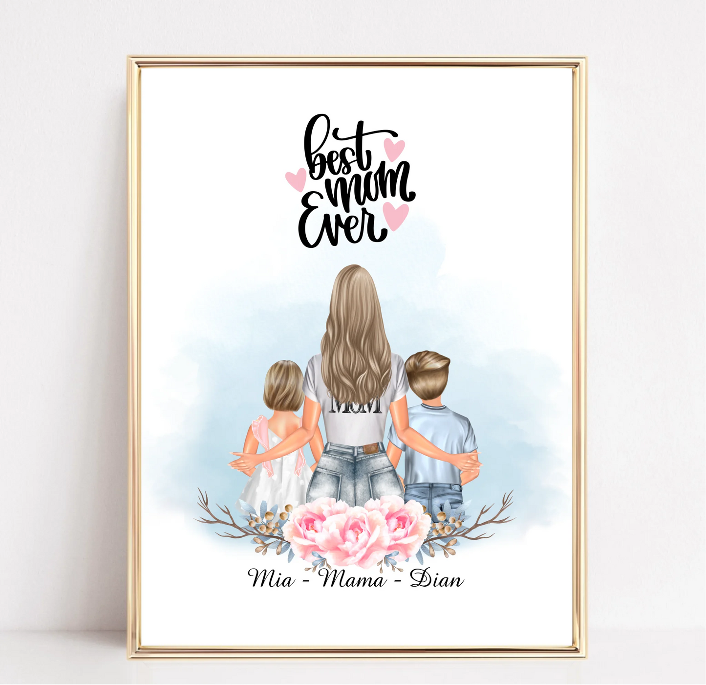 Mama & Kinder Poster
