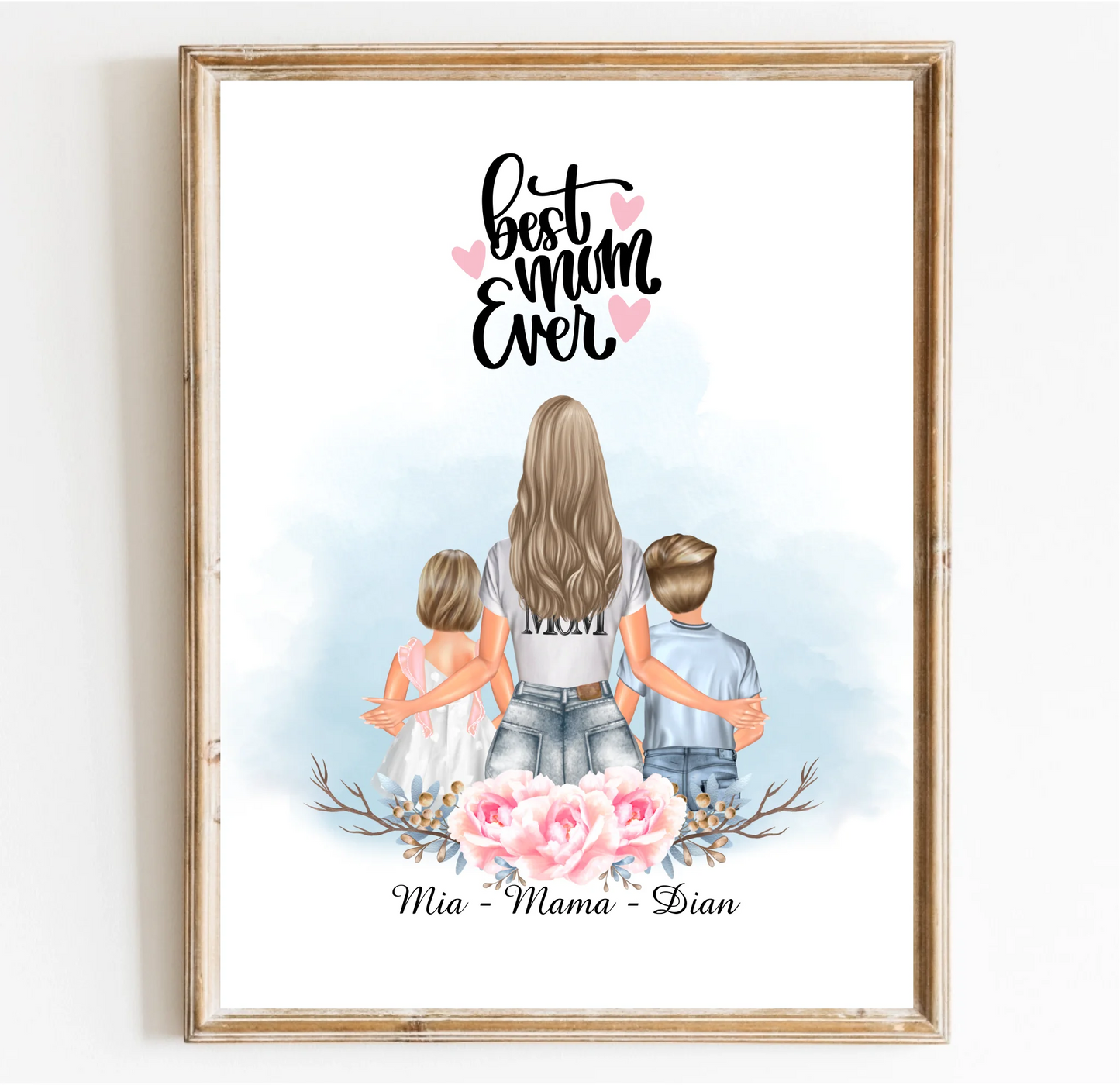 Mama & Kinder Poster