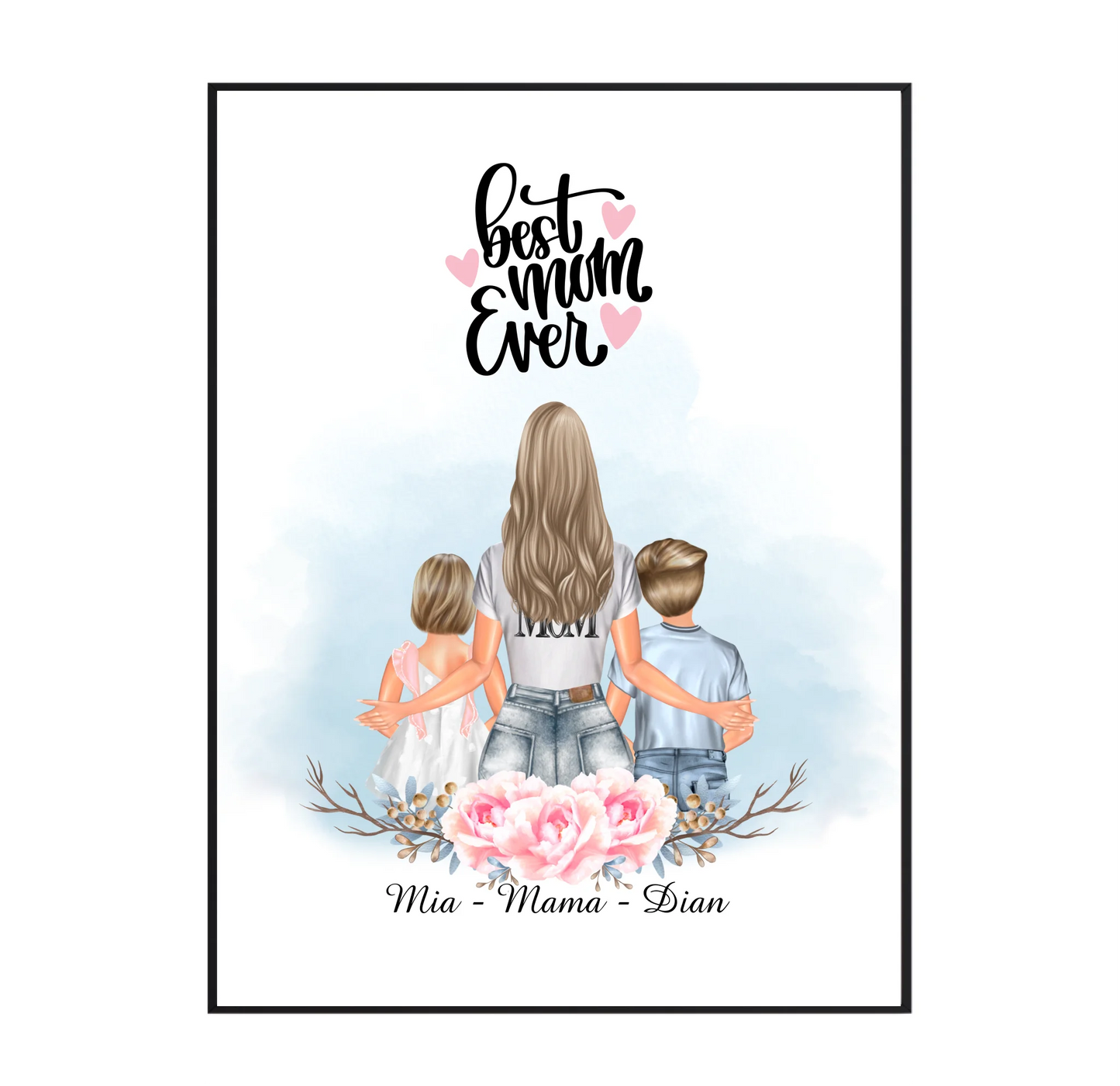 Mama & Kinder Poster
