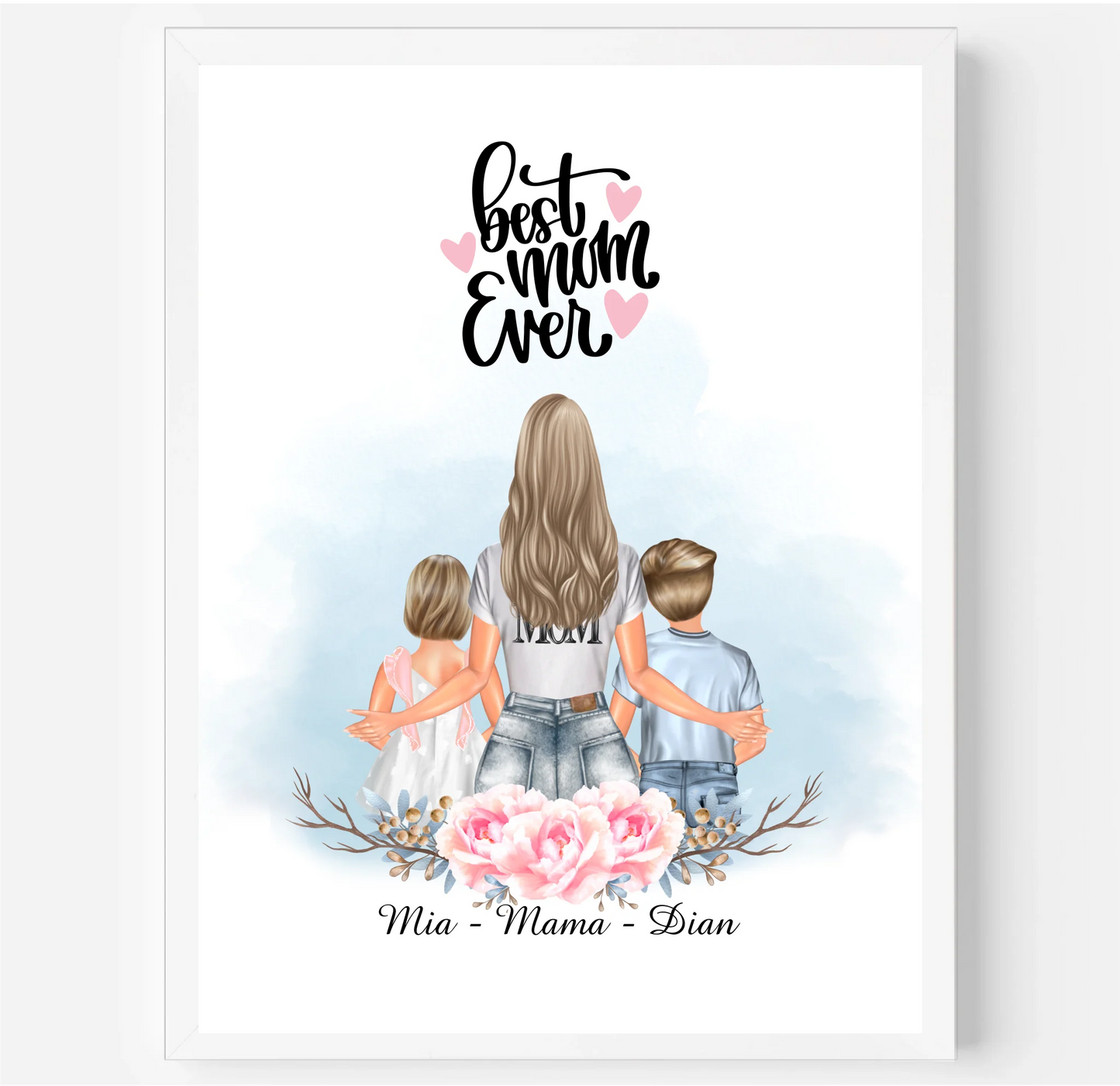 Mama & Kinder Poster