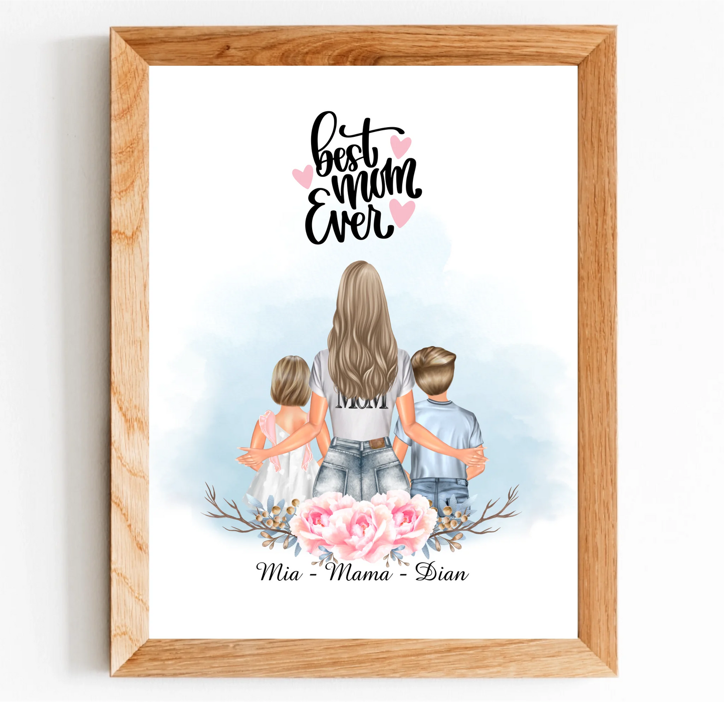 Mama & Kinder Poster