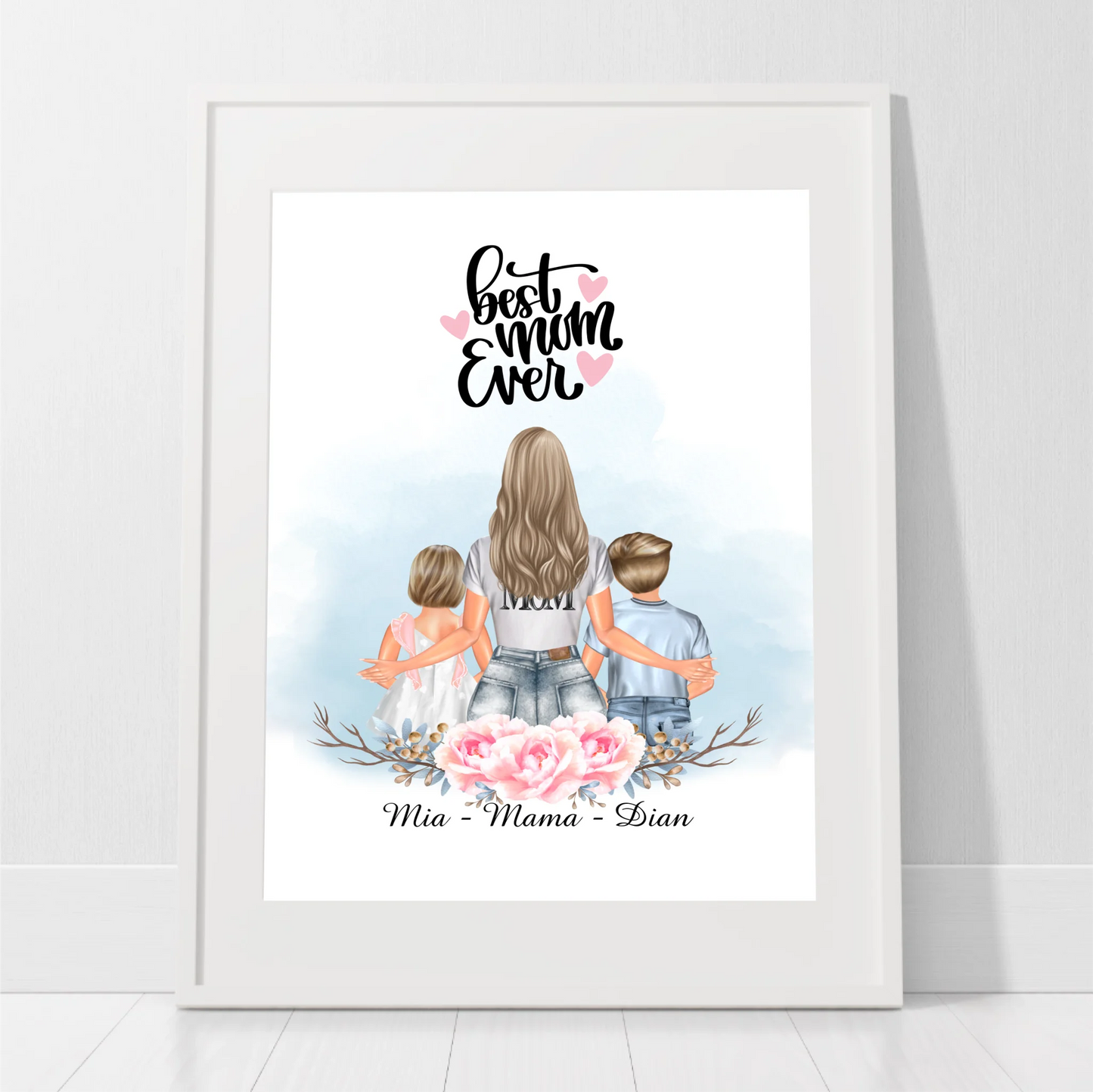 Mama & Kinder Poster
