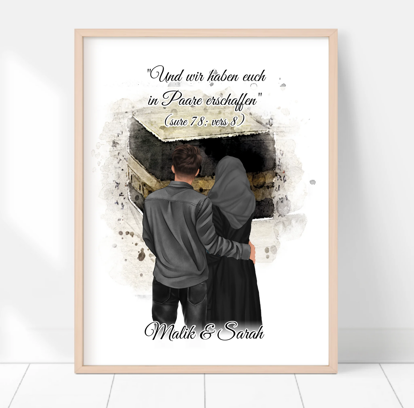 Muslim Paar Poster