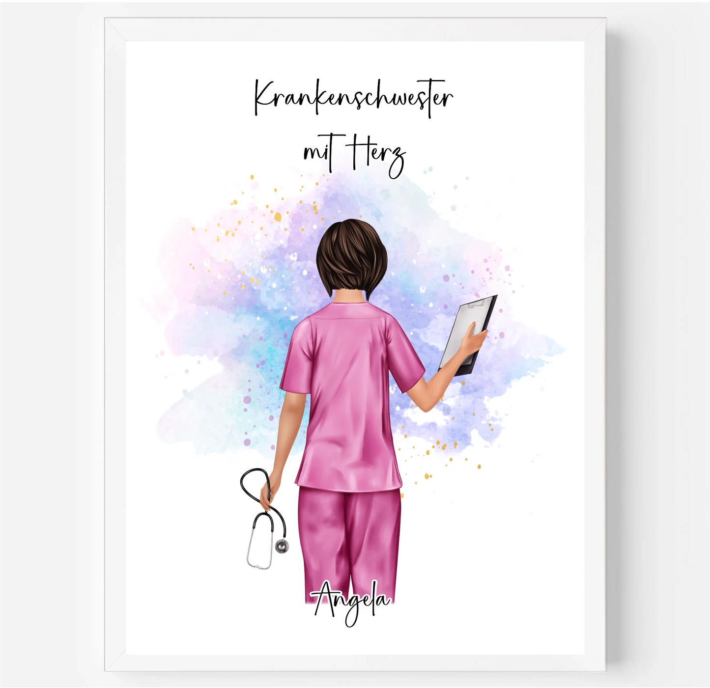 Krankenschwester Poster Personalisiert