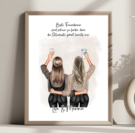 2-3 Beste Freundinnen Poster