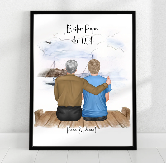 Papa & Sohn Poster