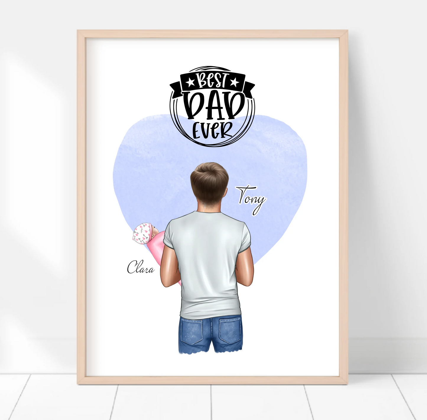 Papa & Baby Poster