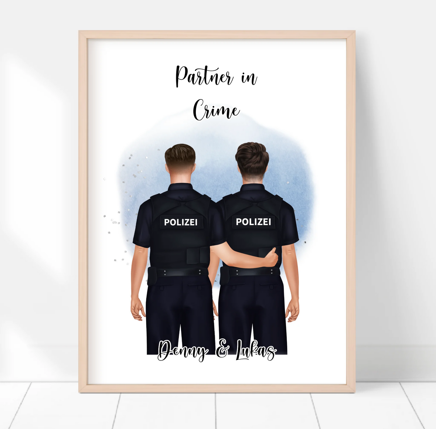 2-3 Polizisten Poster