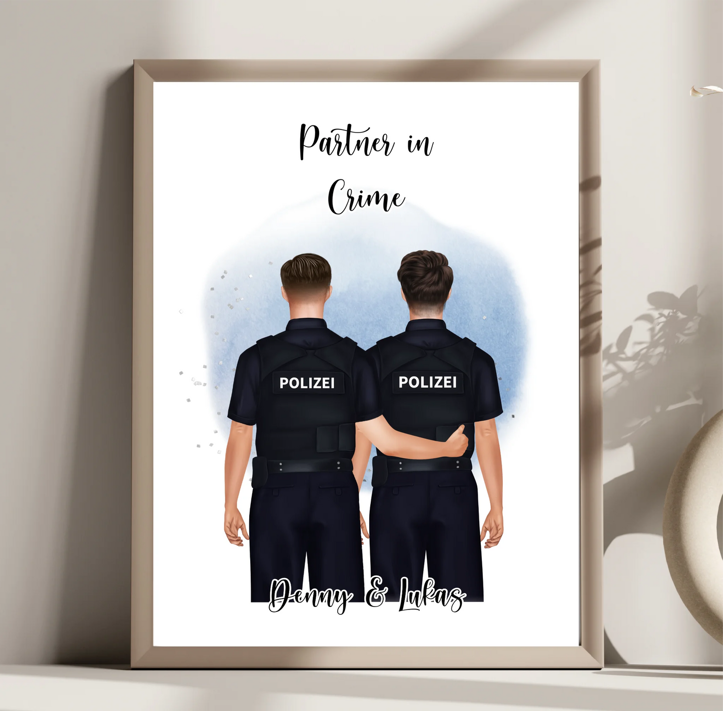2-3 Polizisten Poster