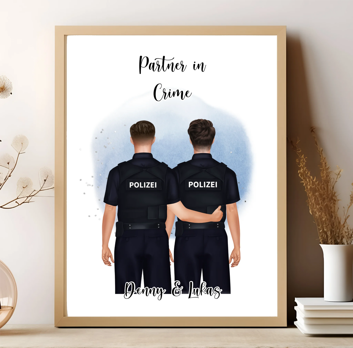 2-3 Polizisten Poster
