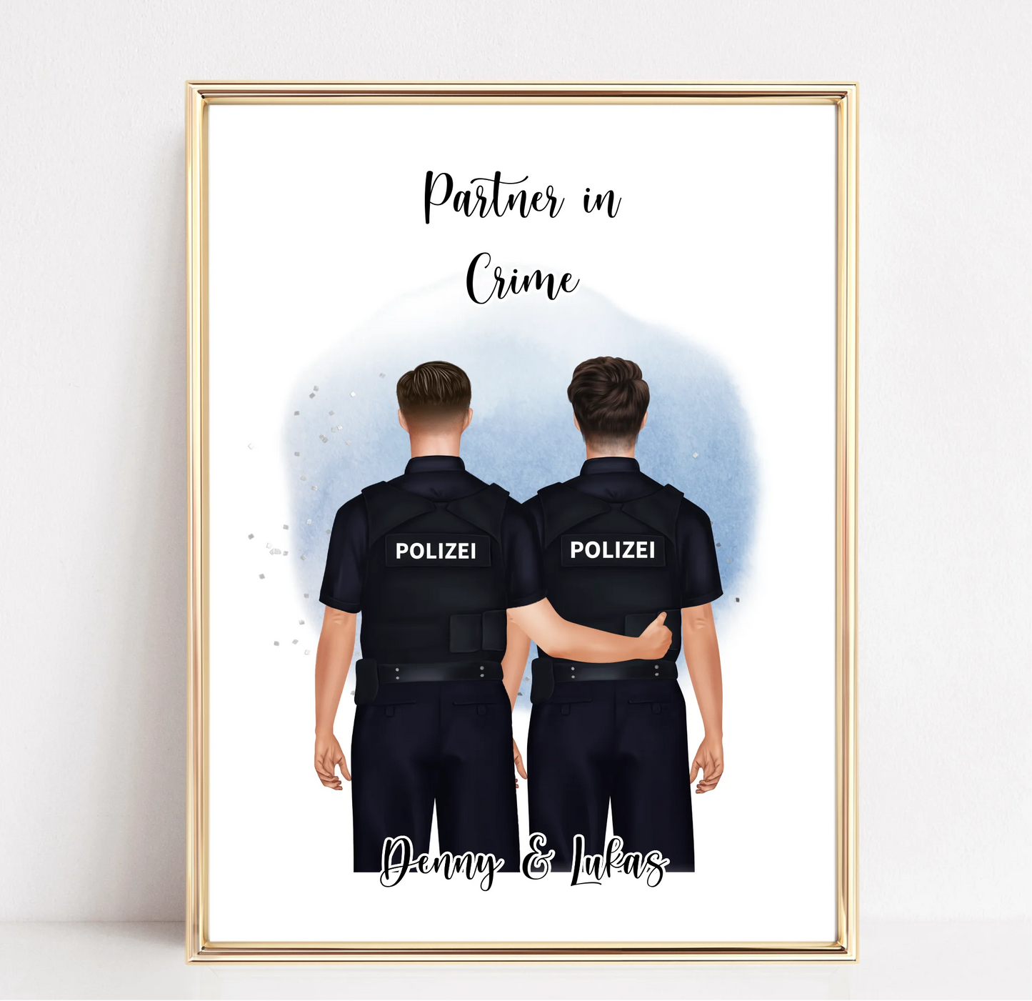 2-3 Polizisten Poster