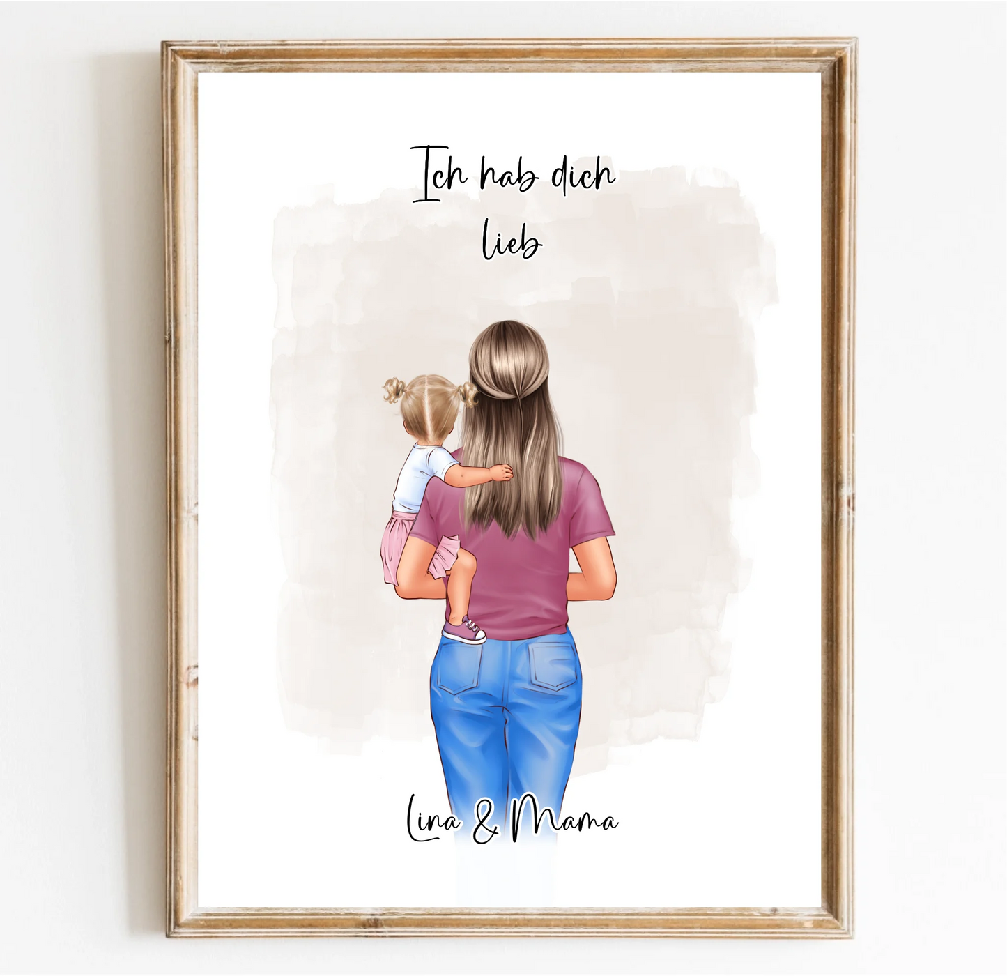 Mama & 1-2 Kinder Poster