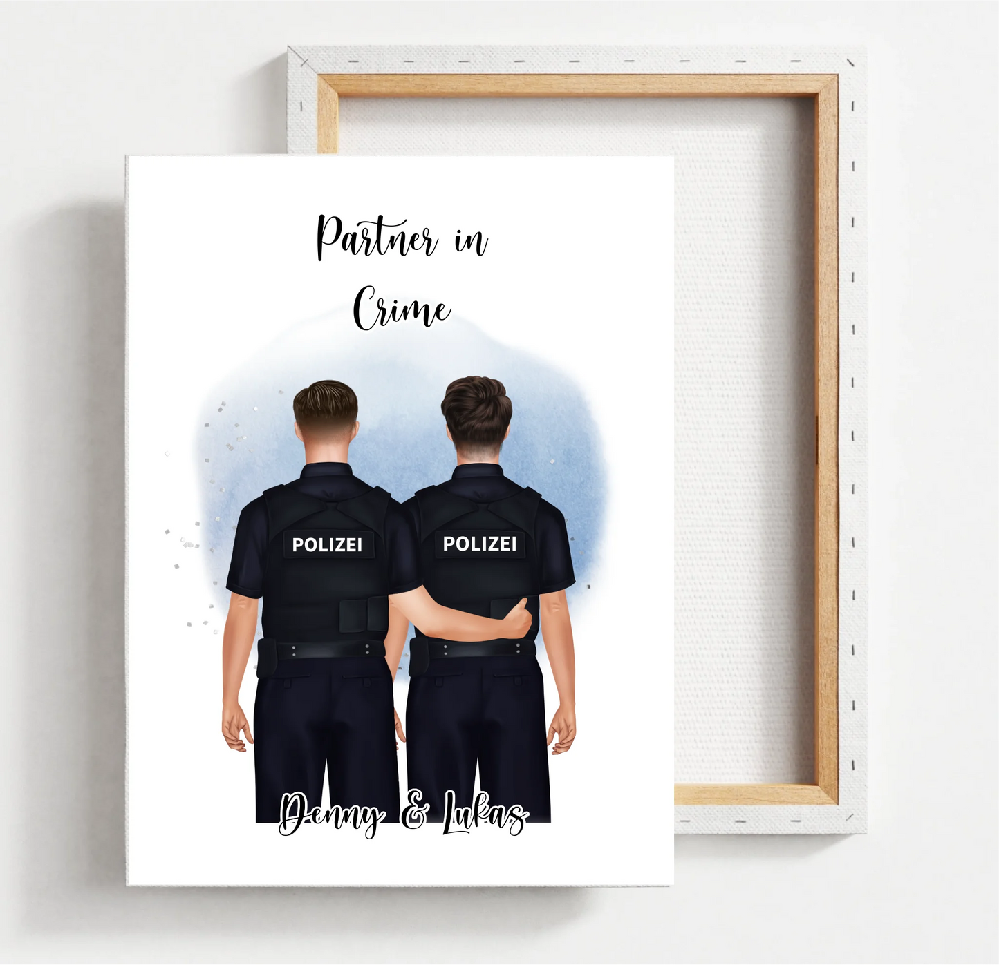 2-3 Polizisten Poster