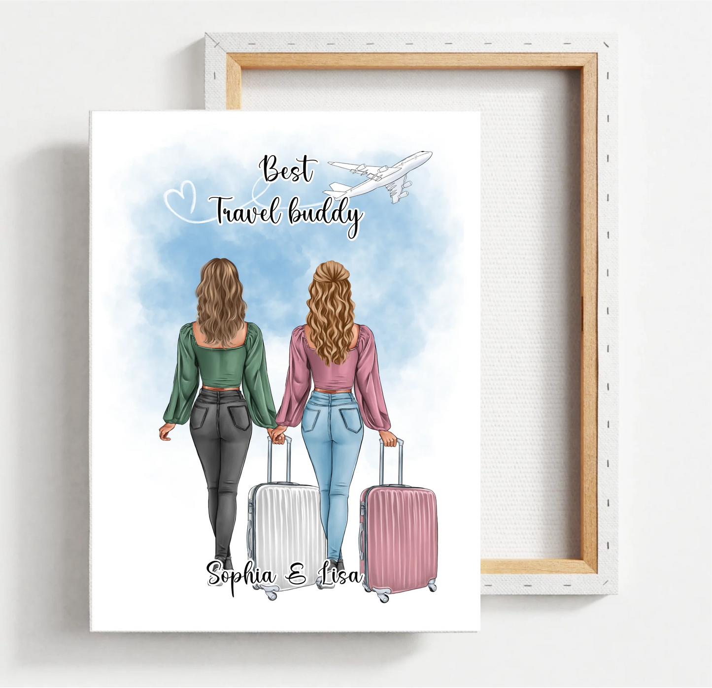 Reise Freundin Poster:  1-2 Personen