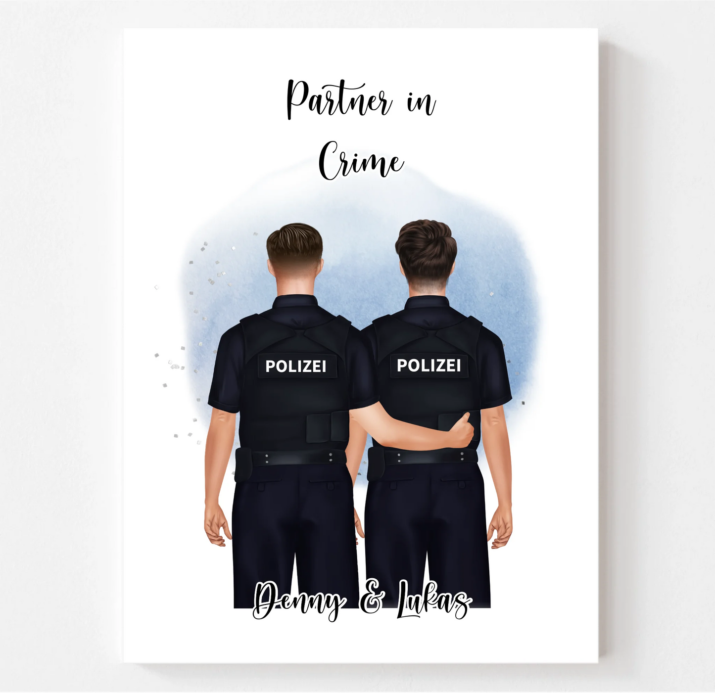 2-3 Polizisten Poster