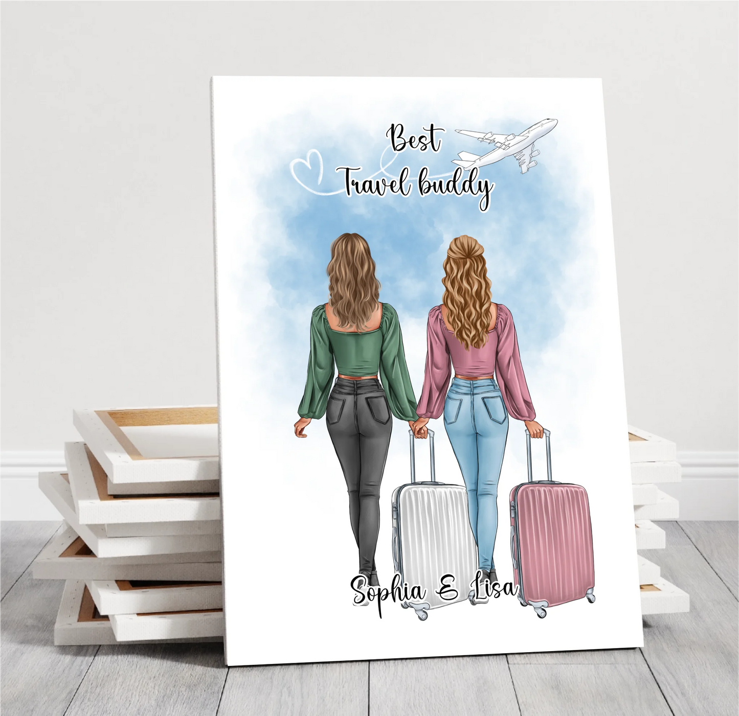 Reise Freundin Poster:  1-2 Personen