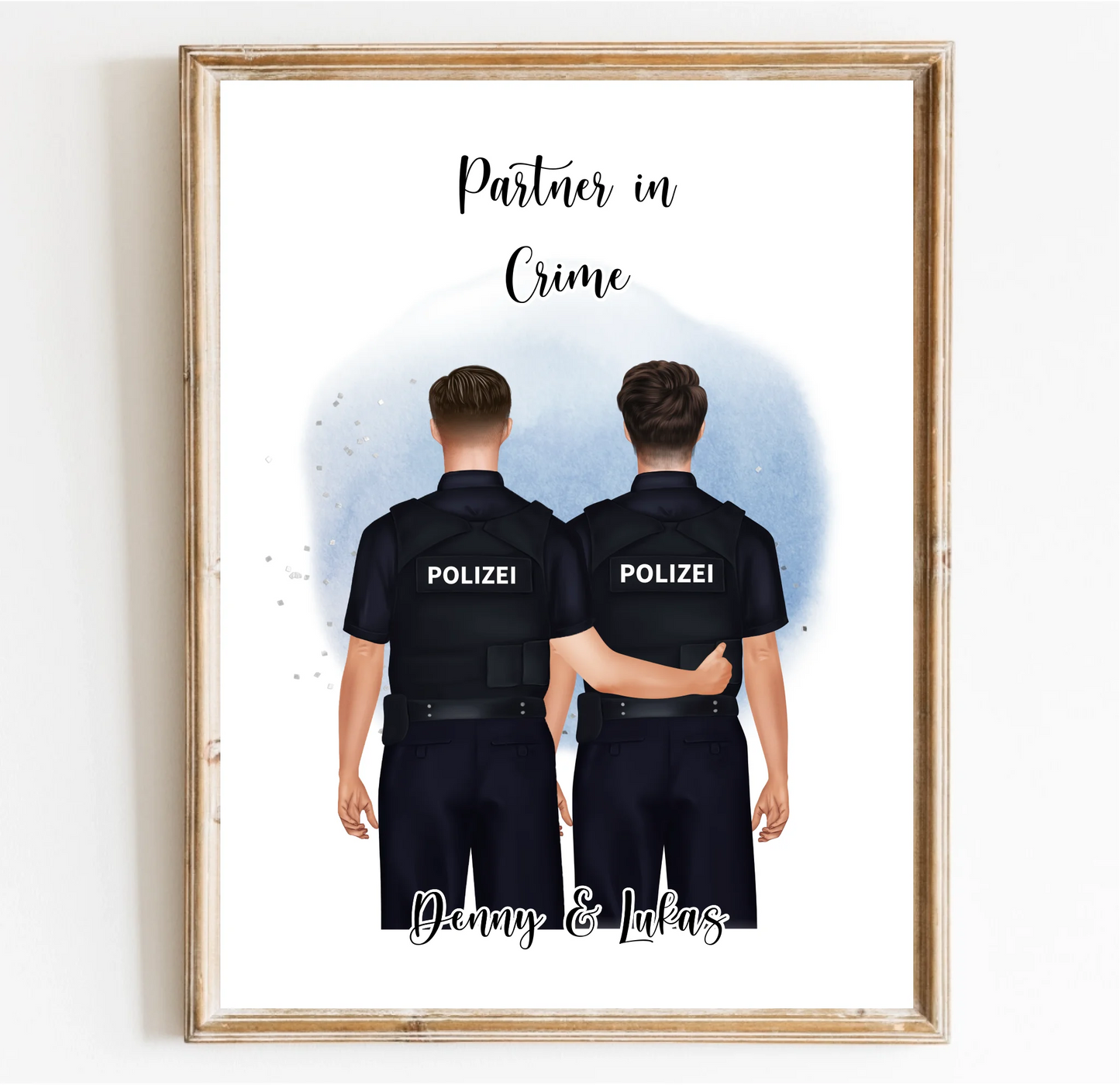 2-3 Polizisten Poster