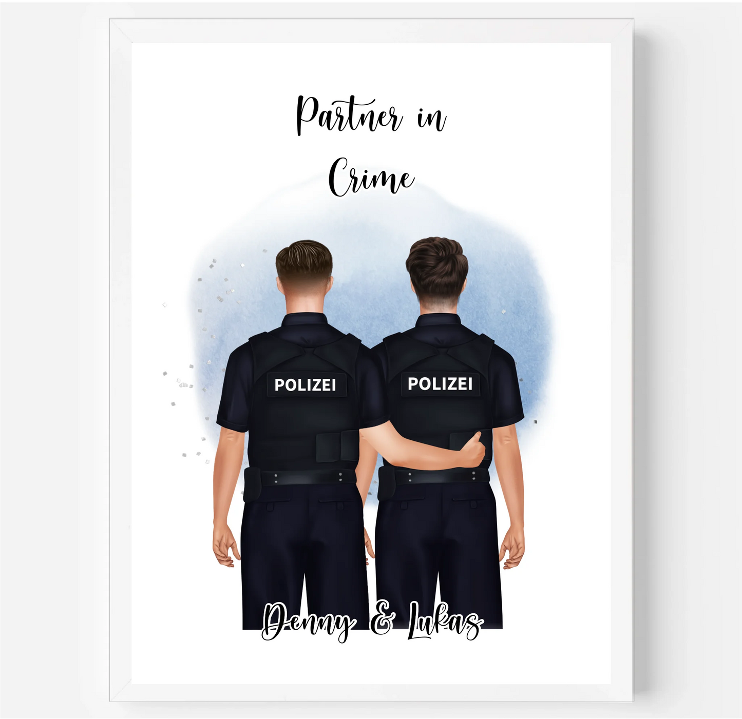2-3 Polizisten Poster