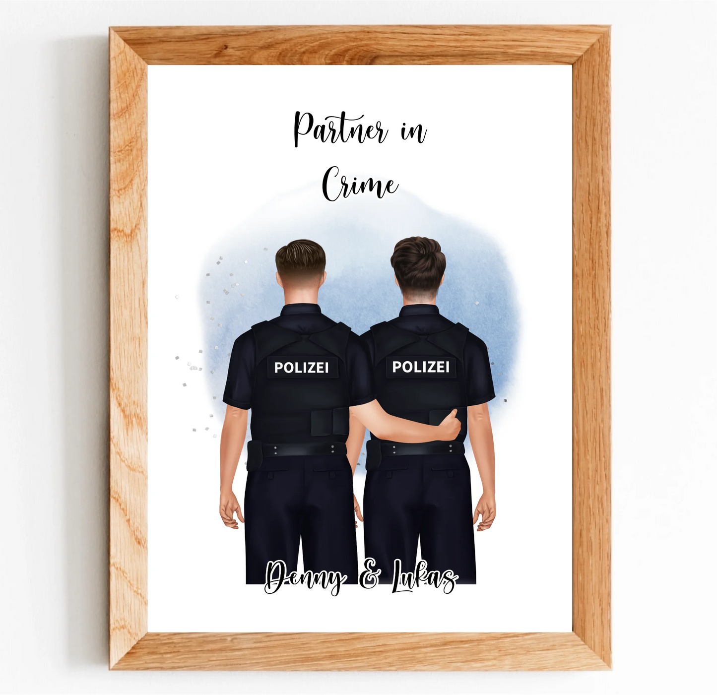 2-3 Polizisten Poster