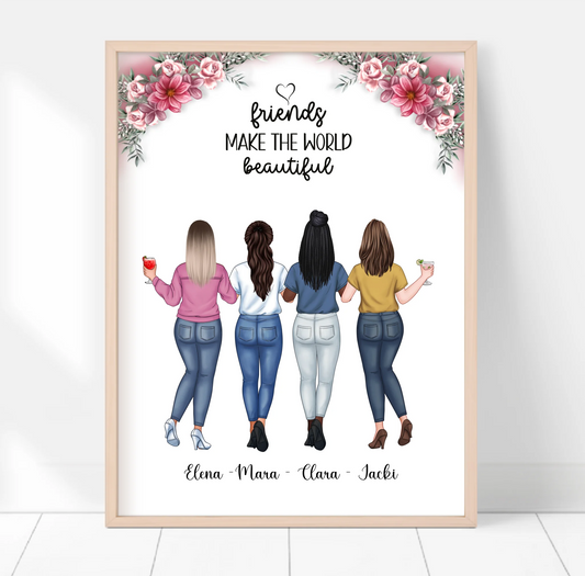 2-4 Freundinnen Poster