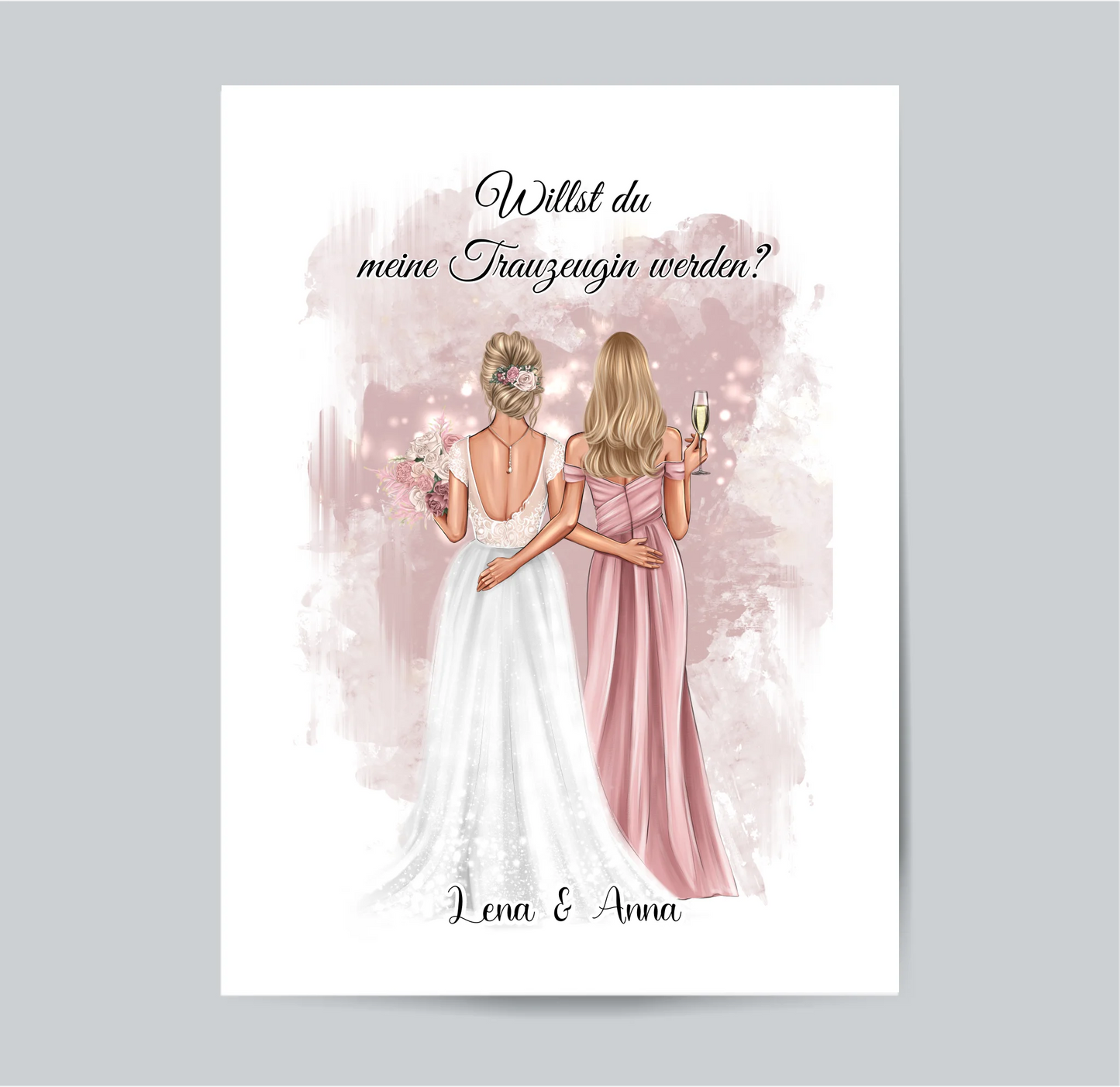 Braut & Freundin Poster