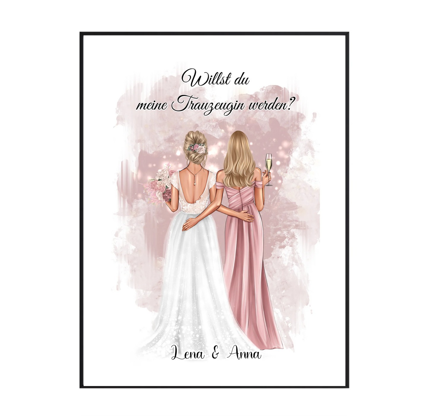 Braut & Freundin Poster