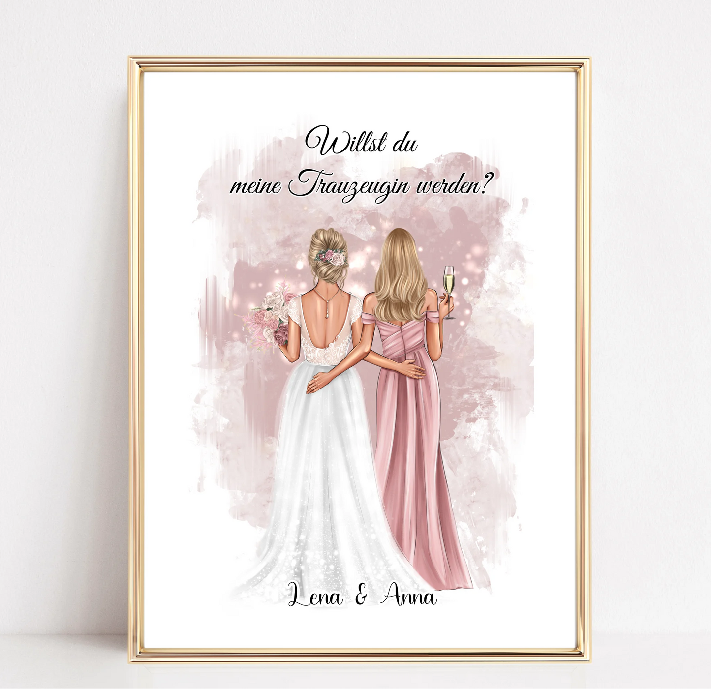 Braut & Freundin Poster