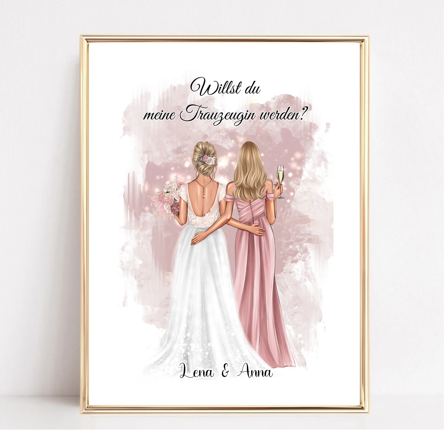 Braut & Freundin Poster