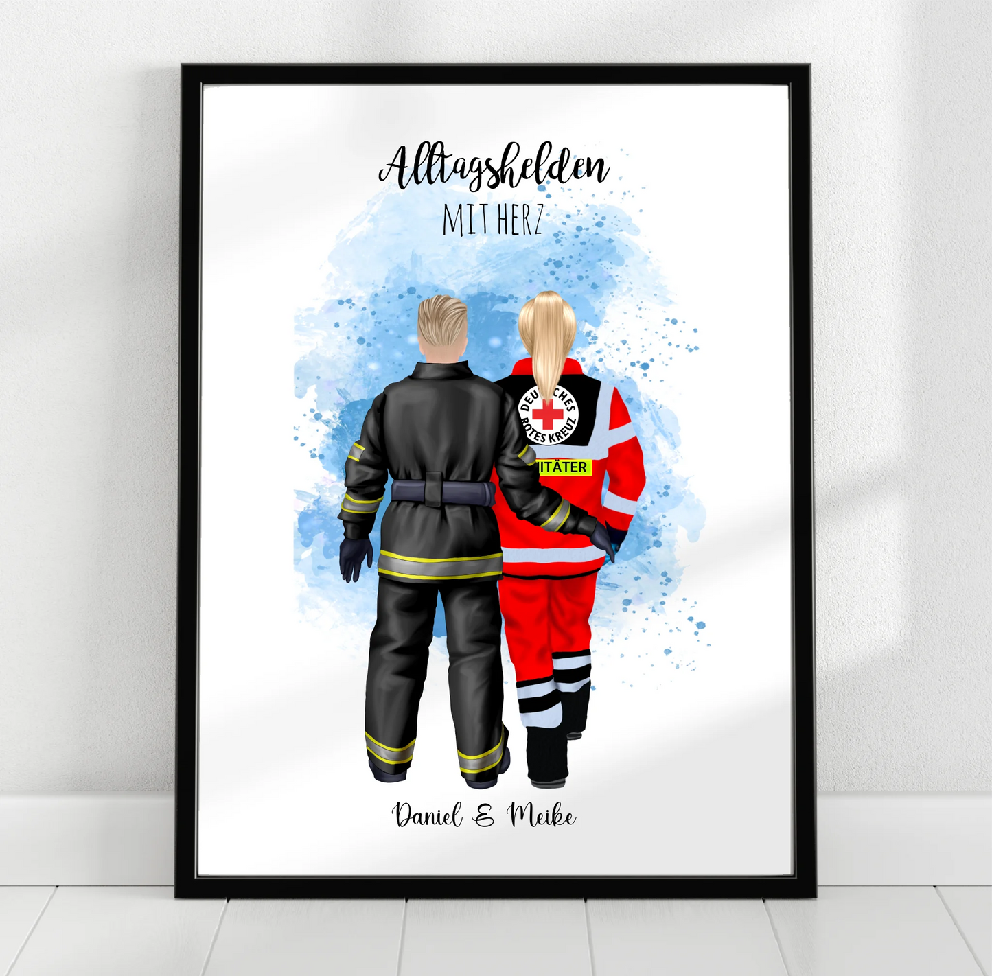 Feuerwehr & Sanitäter Poster
