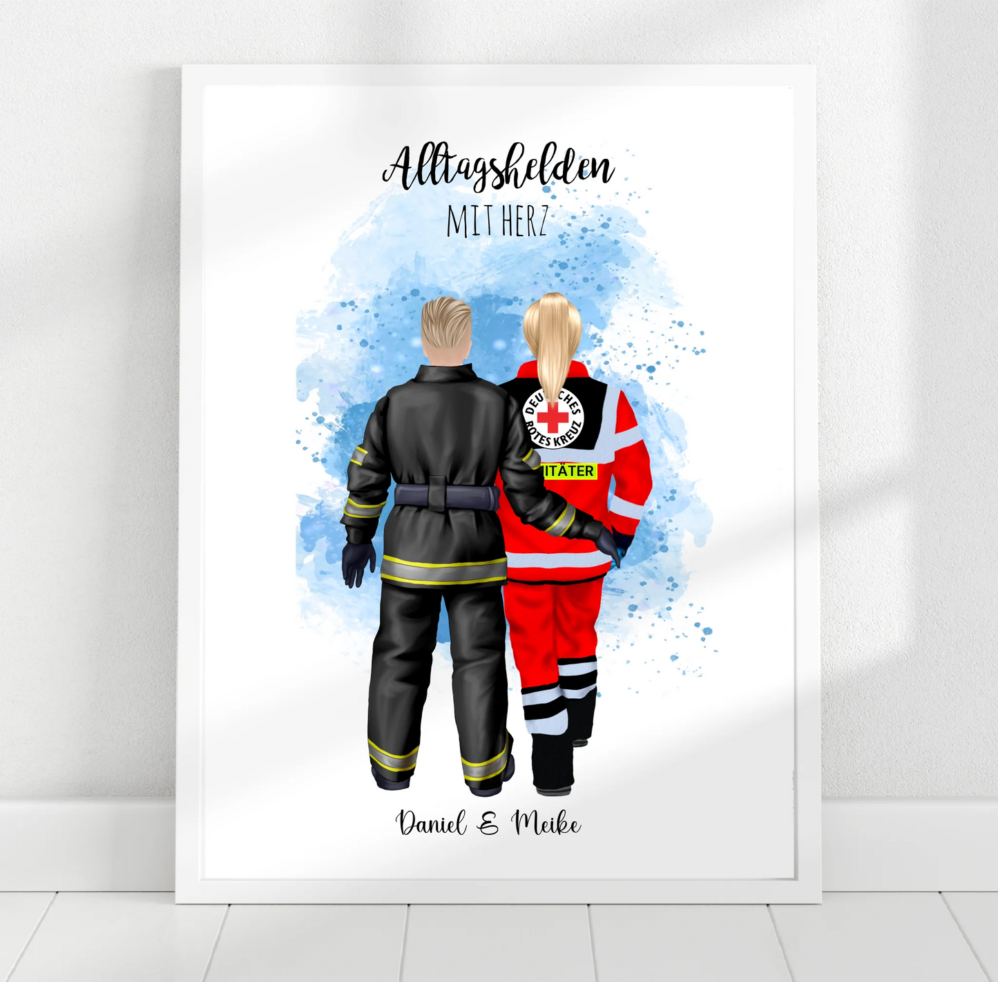 Feuerwehr & Sanitäter Poster