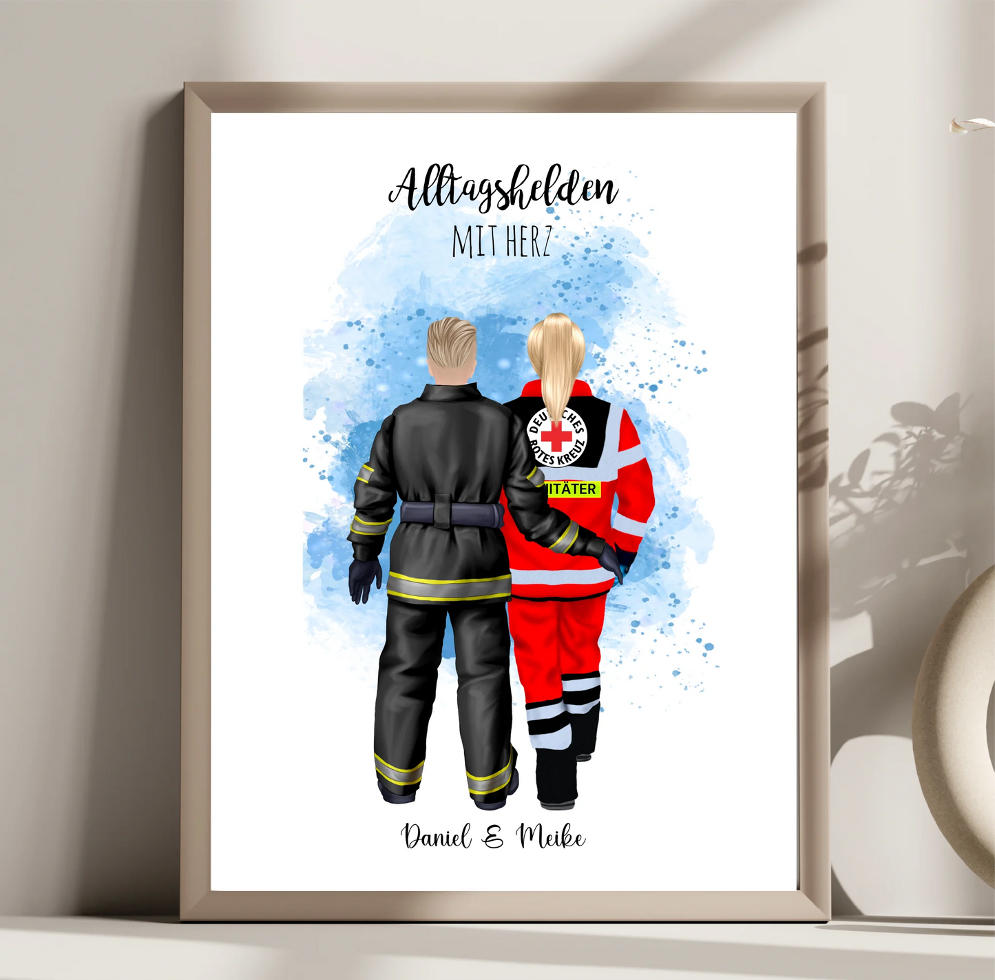 Feuerwehr & Sanitäter Poster