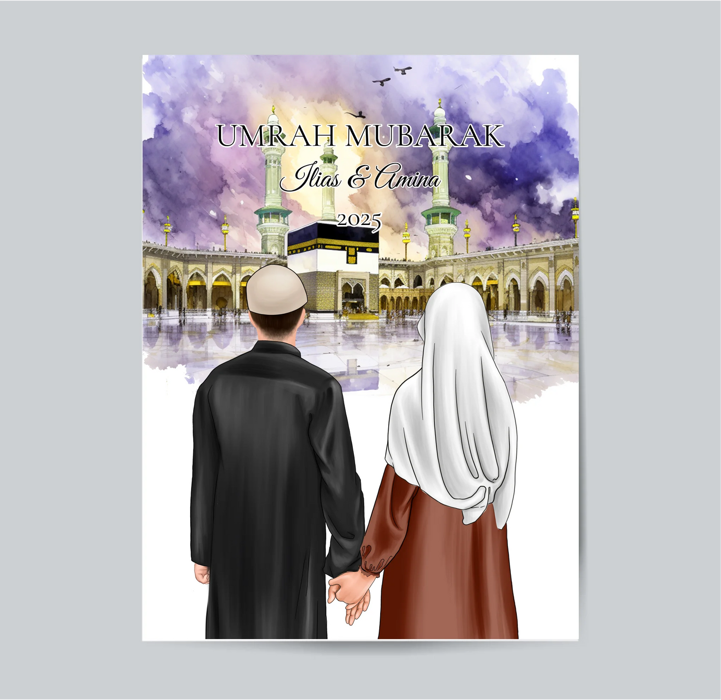 Muslim Paar Poster