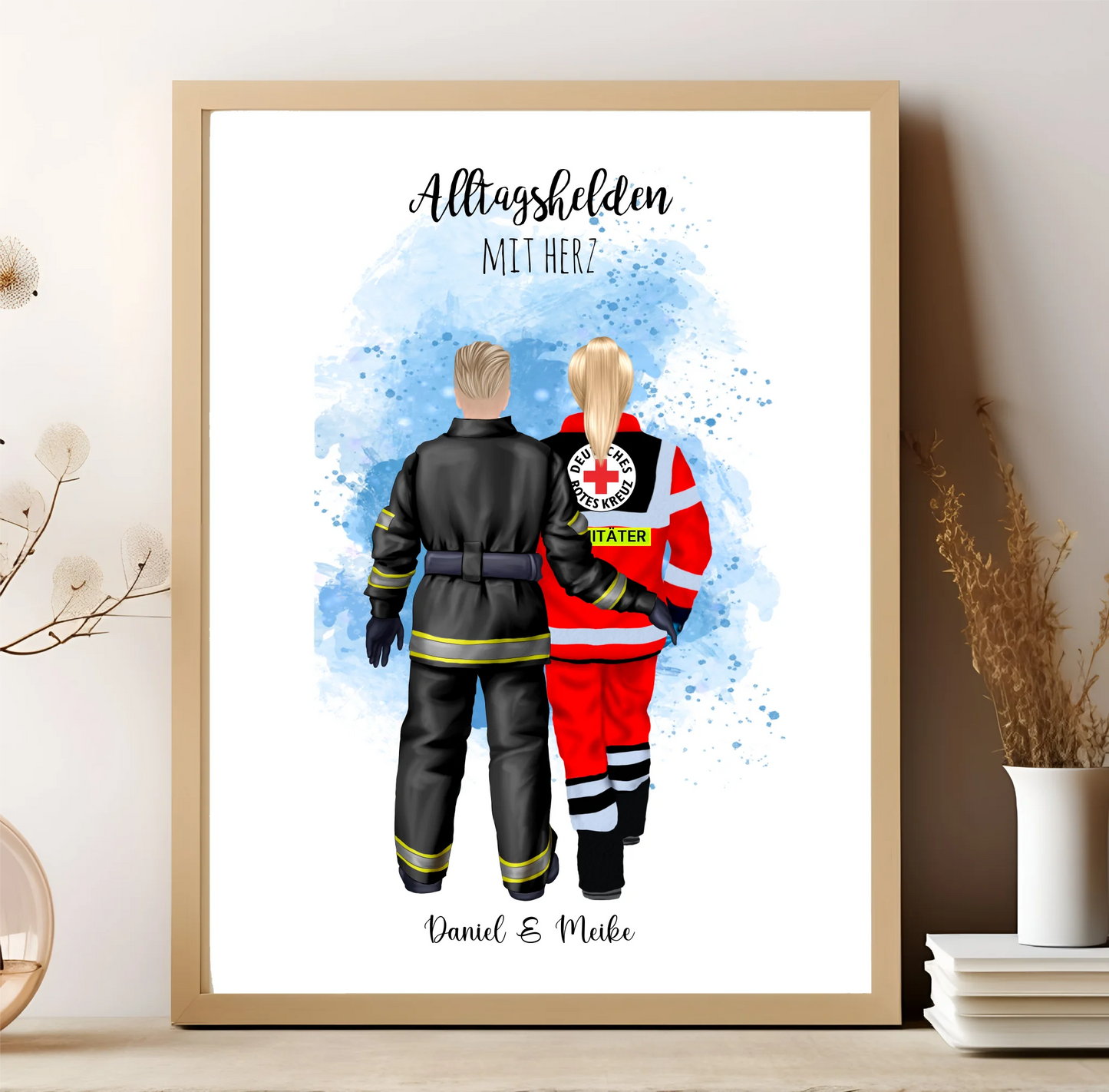 Feuerwehr & Sanitäter Poster