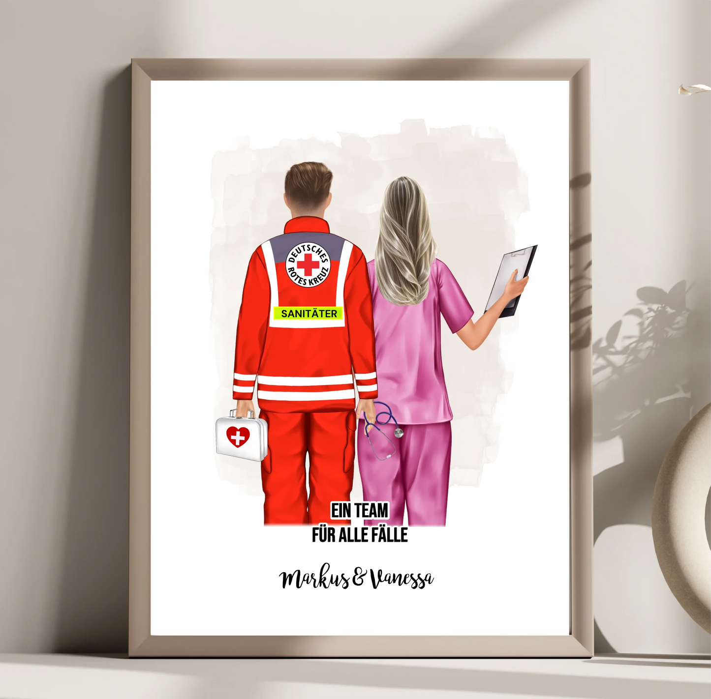 Sanitäter & Krankenschwester Poster