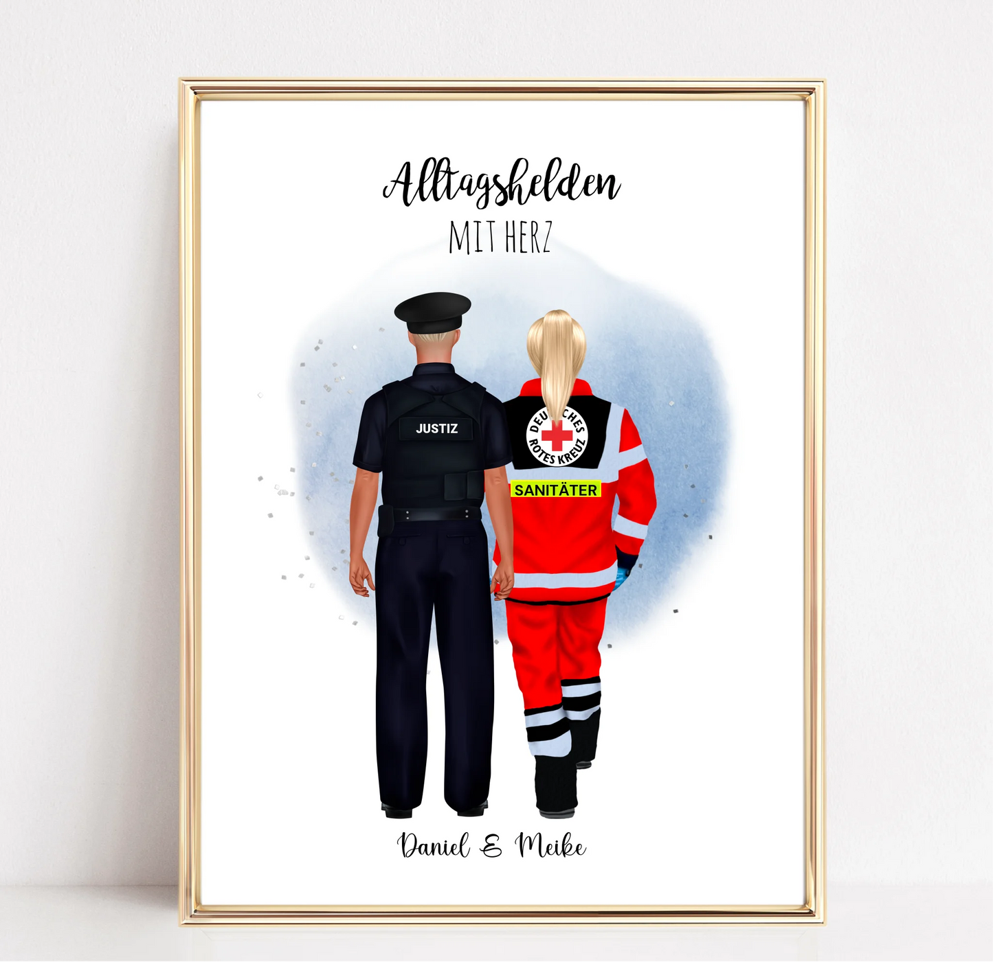 Polizei & Sanitäter Poster
