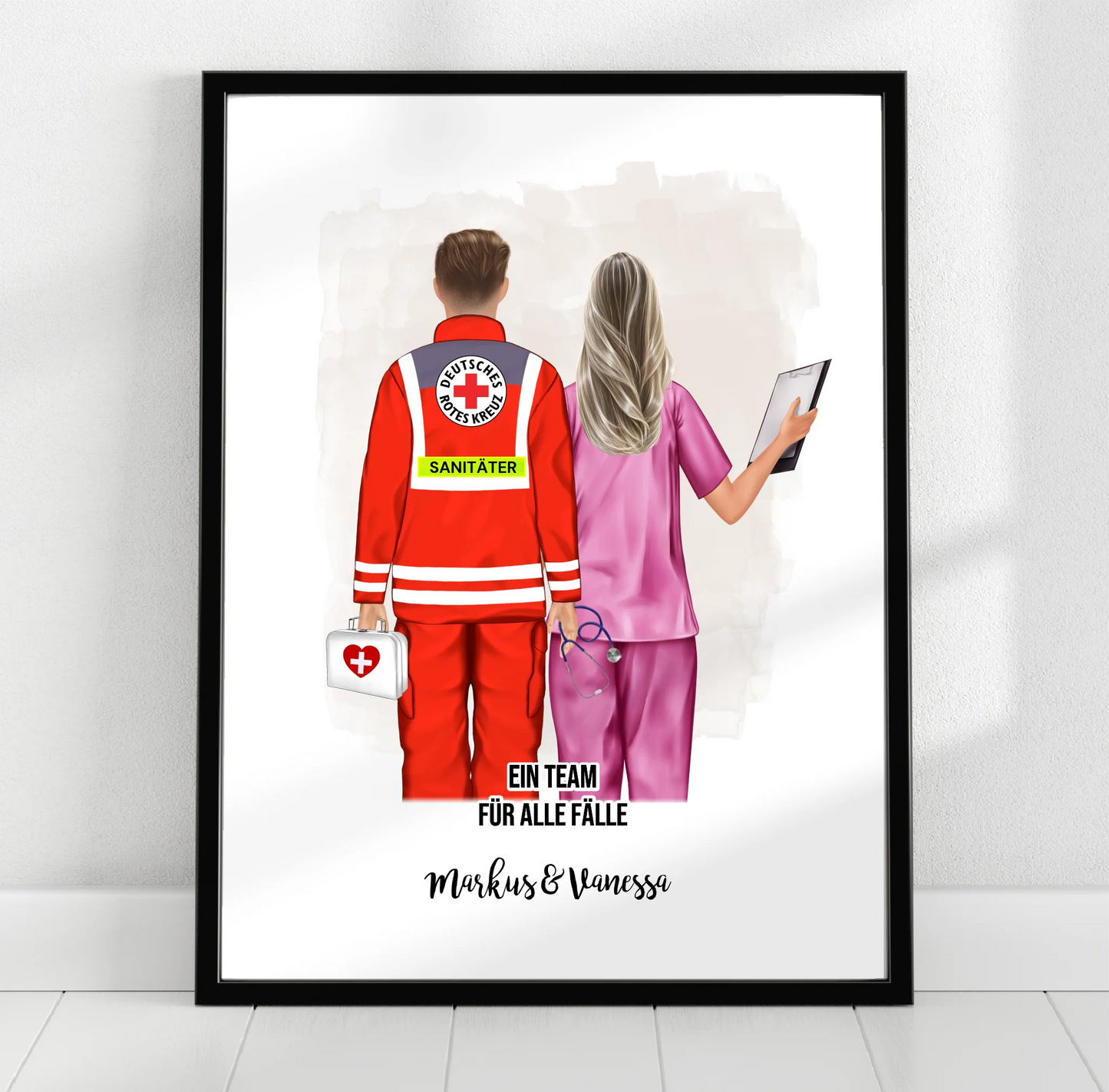 Sanitäter & Krankenschwester Poster