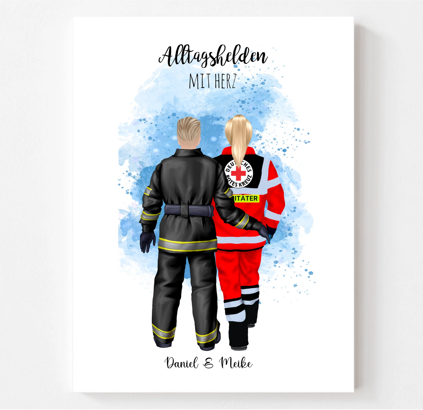 Feuerwehr & Sanitäter Poster