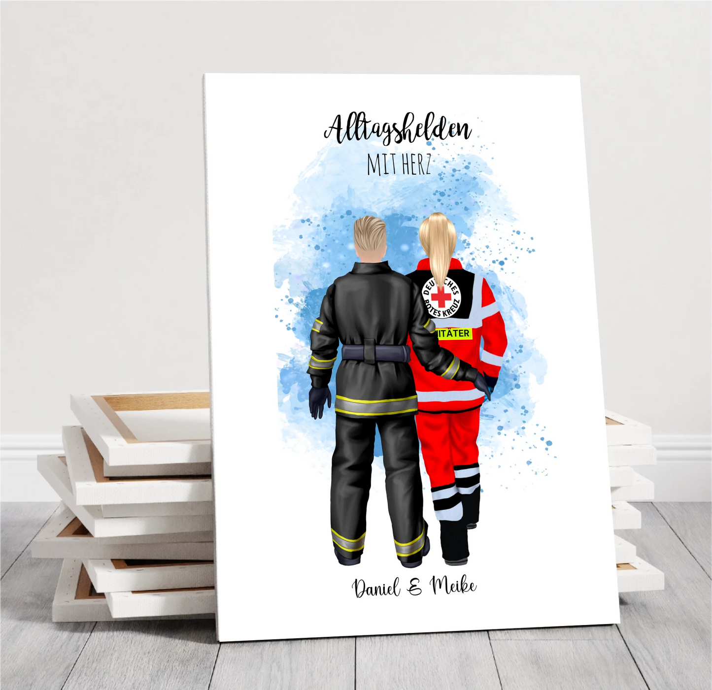 Feuerwehr & Sanitäter Poster